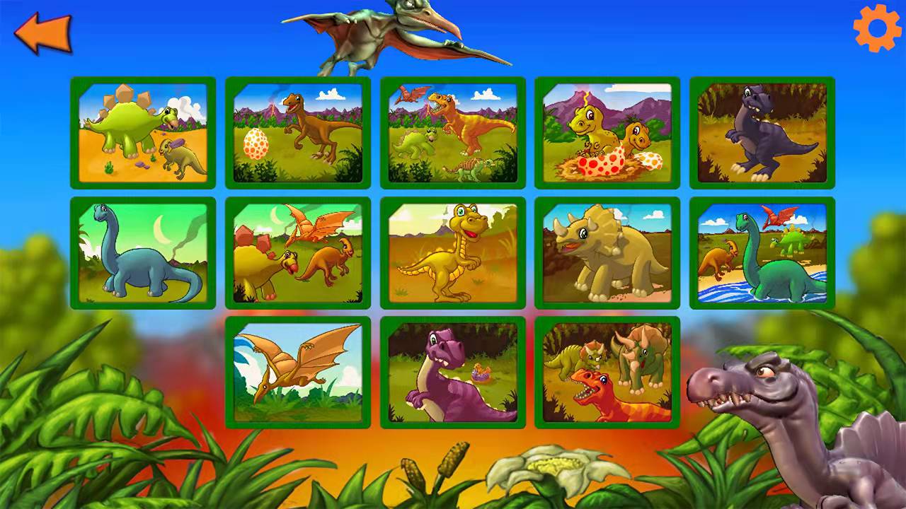 恐龙拼图 – 学前儿童游戏 Dinosaur Jigsaw Puzzles – Dino Puzzle Game for Kids & Toddlers 中文 nsp+xci整合v1.0.0