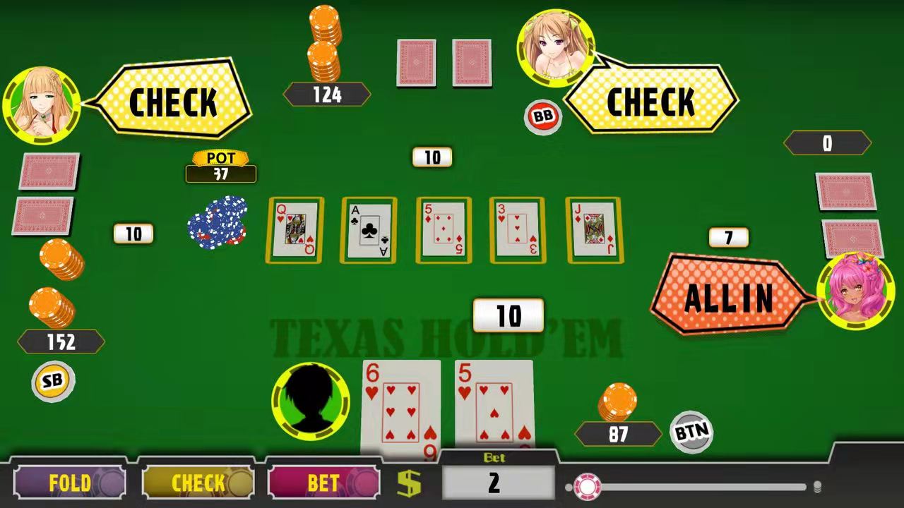 扑克美女：德州扑克 Poker Pretty Girls Battle – Texas Hold’em 全区中文 nsp+xci整合v1.2.0