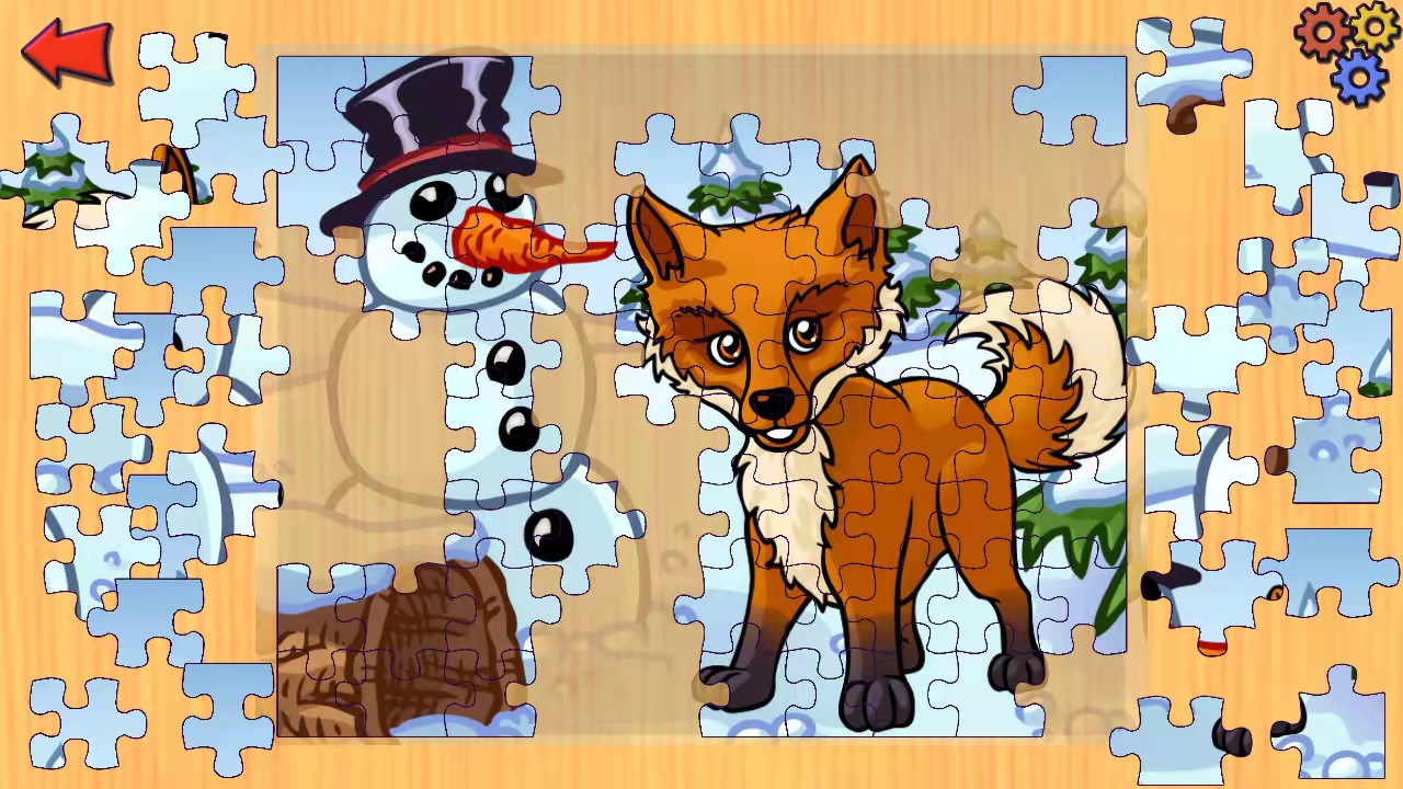 儿童和幼儿的有趣农场动物拼图游戏 Funny Farm Animal Jigsaw Puzzle Game for Kids and Toddlers 全区中文 nsp+xci整合
