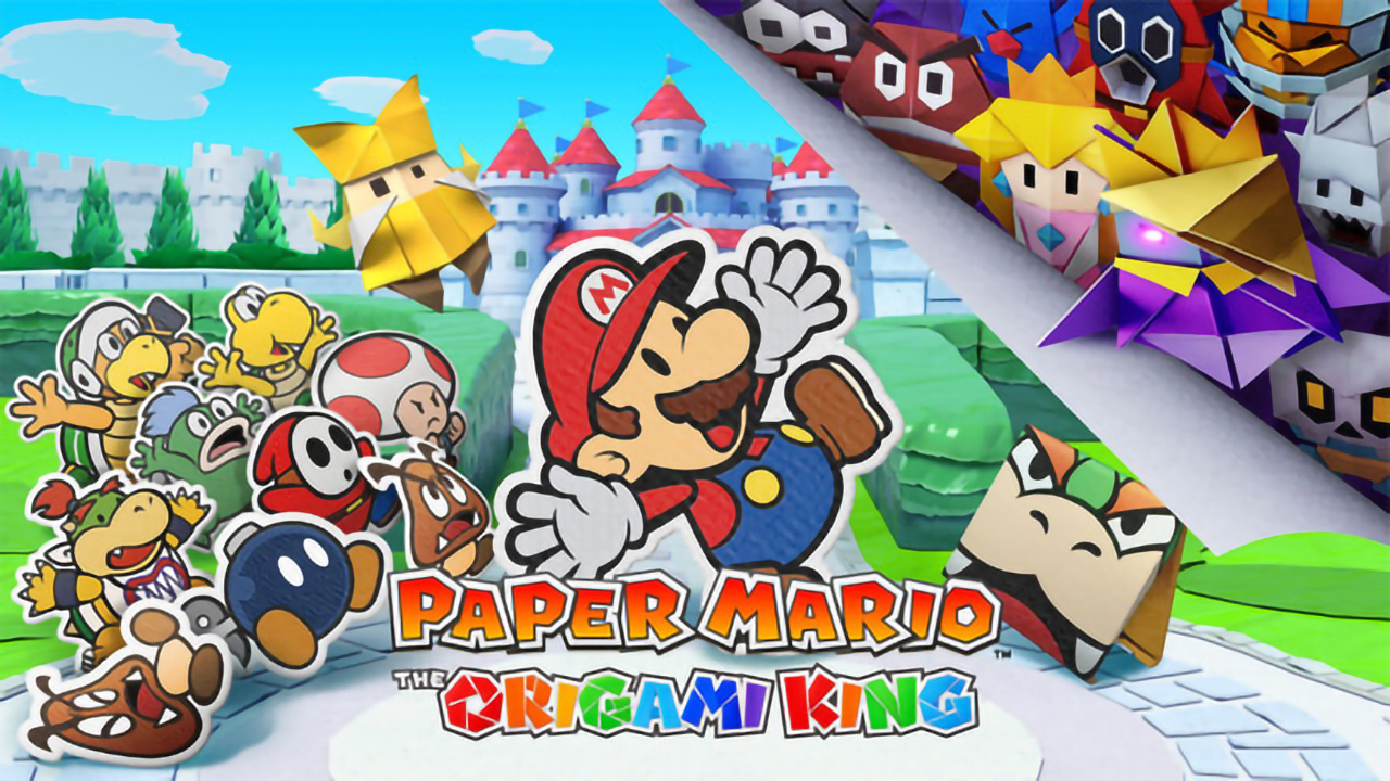 纸片马里奥/纸片马力欧：折纸国王 Paper Mario: The Origami King 全区中文 nsp+xci整合v1.0.1