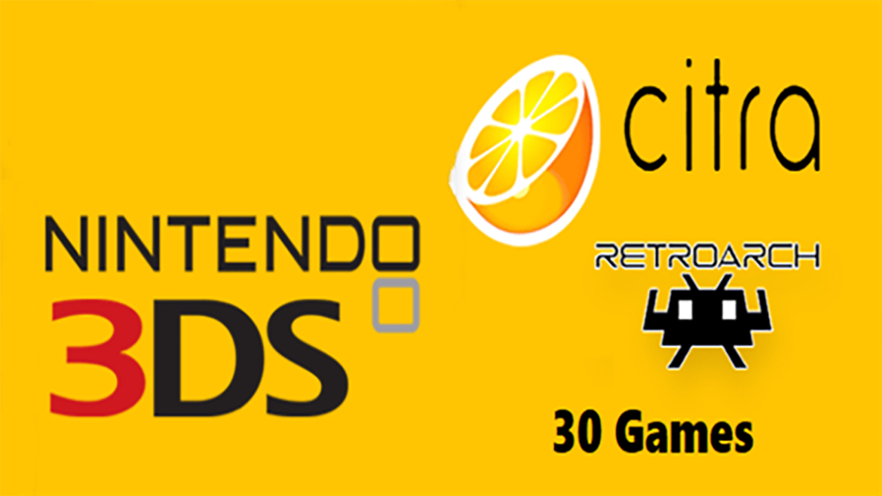 Citra 3DS游戏模拟器 Citra 3DS Emulator Retroarch 1.8.8 中文版  【含30款游戏】